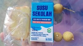 Menu keringan di Satuan Pelayanan Pemenuhan Gizi (SPPG) Yayasan Yasmin Ambet Pamekasan pada Selasa (24/2/26).