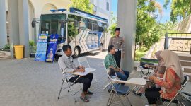 Layanan Surat Izin Mengemudi (SIM) keliling selama bulan Ramadan, (Kamis/12/3/26).